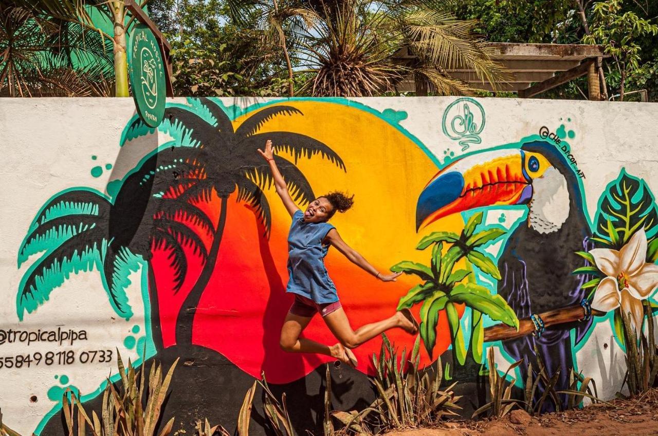 Tropical Hostel Praia de Pipa Экстерьер фото